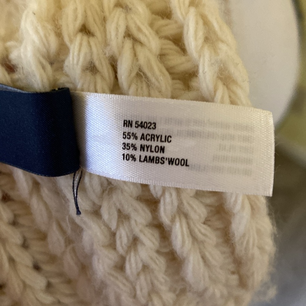 Gap Cream Scarf - Picture 4 of 4